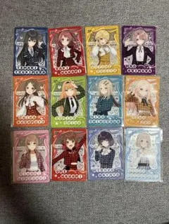 セブンイレブン 学園アイドルマスター クリアカード 全12種セット