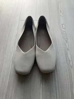 【ORiental TRaffic 】スクエアトゥ フラットシューズ（40）