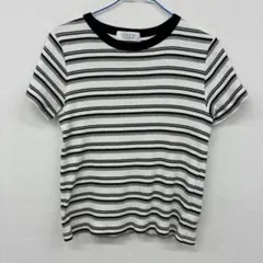 LOWRYS FARM 半袖ボーダー　Tシャツ　L ※24