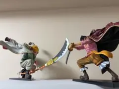 ワンピース　一番くじ　ロジャー&ニューゲート　フィギュア