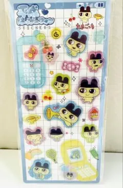 平成ハッピーふぉんたまごっち 透明シール シート