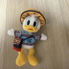 ディズニーシー　ドナルド　ぬいぐるみキーホルダー