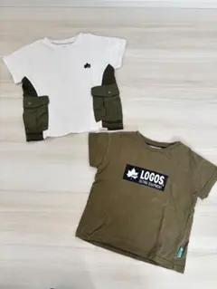 LOGOS Tシャツ　2枚セット　80cm