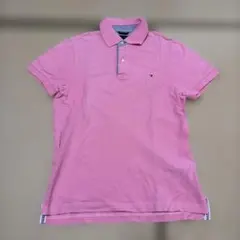 TOMMY HILFIGER ピンク ポロシャツ S