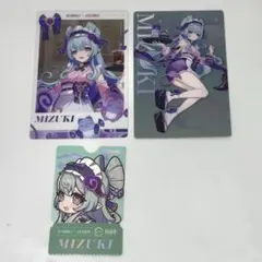 原神 スシローコラボ 夢見月瑞希 メタリックカード前半後半＆ピック前半セット