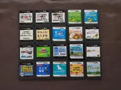 ニンテンドーDS　学習系　など　ソフトのみ　20枚セット　中古品　起動確認済み