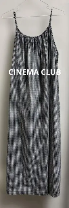 CINEMA CLUB Honeys キャミワンピース　ギンガムチェック