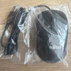 FUJITSU 有線マウス USB接続 ブラックのサムネイル