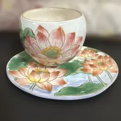 陶あん京焼　伝統工芸色絵付け★一点物★ 藤 陶あん京焼 伝統工芸色絵付け☆一点物☆藤 - メルカリ