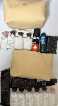 ブルガリ　アメニティポーチ　エミレーツ航空