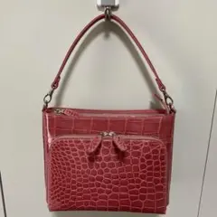 新品未使用】Yamaguchi・ヤマグチ・クロコダイル・JRA・トートバッグ 