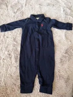 Ralph Lauren ネイビーロンパース　6m70cm