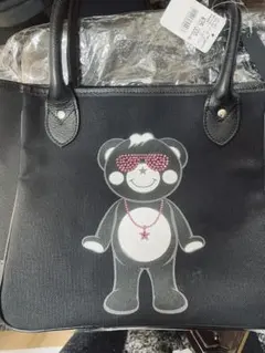 希少 タンタ TANTA レザー スワロフスキー トート バッグ - メルカリ