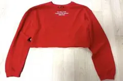 【新品】ZARA・クロップド トレーナーM