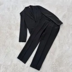 UNIQLO ユニクロ　セットアップ　スーツ　メンズ　グレー　ダークグレー