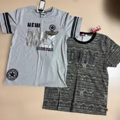 タグ付き新品未使用NY Ave. とEDWIN Tシャツ 2枚セット 150cmのサムネイル