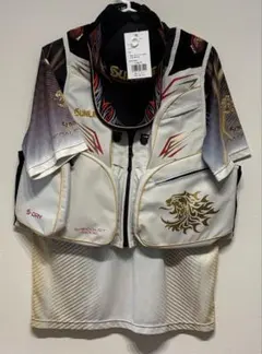 サンライン 鮎ベスト シャツ キャップ 3点セットのサムネイル
