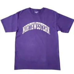 【カレッジロゴ】Champion 半袖Tシャツ ノースウエスタン大学