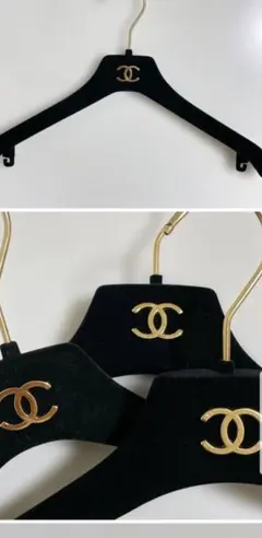 ★CHANEL シャネル ハンガー 3本セット インテリア