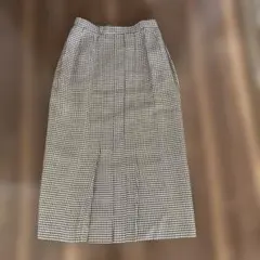 ROPE ハウンドトゥース タイトスカート