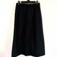 NATURAL BEAUTY フレアスカート　ブラック　Мサイズ