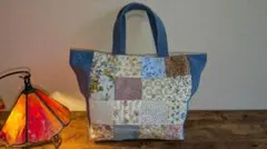 パッチワーク トートバッグ ハンドメイド