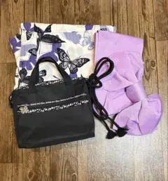 ANNA SUI アナスイ 帯 水色 黒 ブラック 浴衣 着物 花柄 半幅帯 - メルカリ