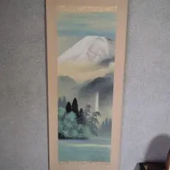 日展審査員 加藤晨明 手摺木版画『八仙花』昭和23年作 新版画 師中村岳陵 日展審査員 加藤晨明 手摺木版画『八仙花』昭和23年作 新版画 師中村
