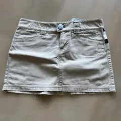 tommy girl ベージュ ミニスカート M