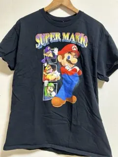 SUPER MARIOスーパマリオキャラクタープリントTee Lサイズ