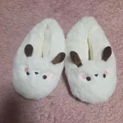 ウサギデザイン キッズスリッパ