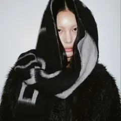 BOHEMSEO ボヘミアンソウル　マフラー　韓国 ☆送料・関税込☆Bohemian Seoul☆JACQUARD KNIT MUFFLER☆ (BOHEMSEO