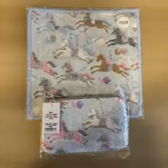 新品.タグ付き】フェイラーモクバ WEB限定ハンカチとティッシュポーチ