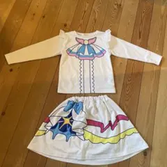 ひろがるスカイプリキュア　プリズムコスチューム風セット　120