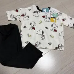 新品　七分袖　スヌーピー　パジャマのサムネイル