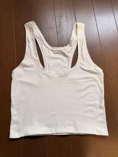 lululemon ヨガブラトップ ホワイト 4サイズ - メルカリ