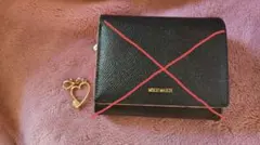 MISCH MASCH二つ折り財布 ハートキーホルダー