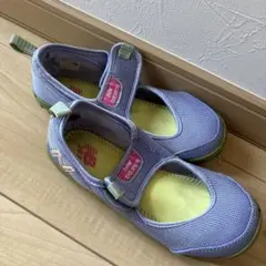 new balance 紫色 アクアシュースサンダル18〜19センチ