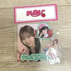 NiziU ステッカー&フォトカードセット　マユカ　JYP POPUP