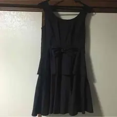値下げ☆スコットクラブ系列ブラックフォーマルドレス