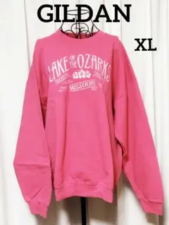 GILDAN ピンクトレーナー XL ギルダンのサムネイル