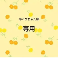あくびちゃん様　専用出品