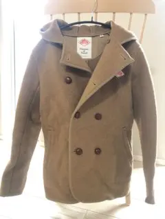 美品　ダントン　ウールモッサコート　S