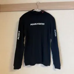 新品未使用 PEARLY GATES 長袖ハイネックシャツ ブラック