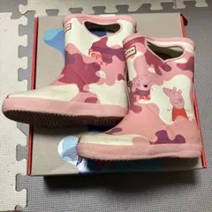 ペッパピッグ（Peppa Pig）×Hunterレインブーツ18cmのサムネイル