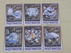 ポケモン カードダス オムスター イワーク 他6枚セット