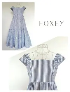 ☆FOXEYフォクシーリネンフラワーワンピース希少42☆ - メルカリ