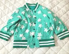 moujonjon星柄アウター80cm