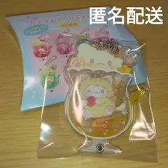 カスタムアクリルチャーム　はなまるおばけ　ネコソーダ　サンリオ　アクリルチャーム