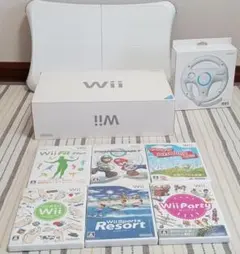 Nintendo Wii ホワイト ゲームと周辺機器